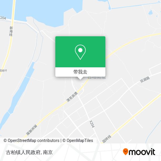 古柏镇人民政府地图