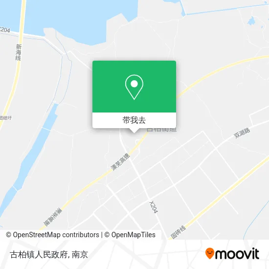 古柏镇人民政府地图