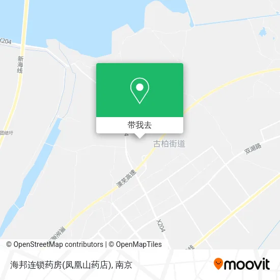 海邦连锁药房(凤凰山药店)地图