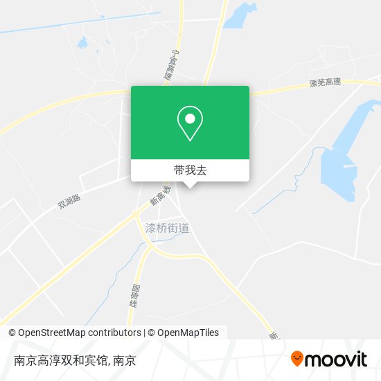 南京高淳双和宾馆地图