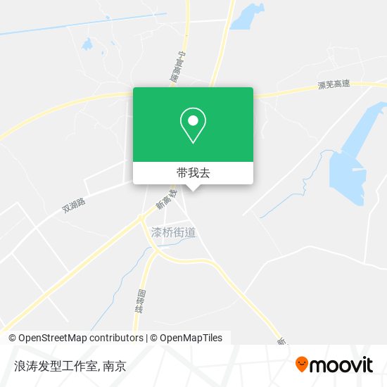 浪涛发型工作室地图