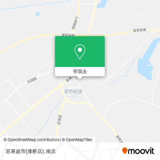苏果超市(漆桥店)地图