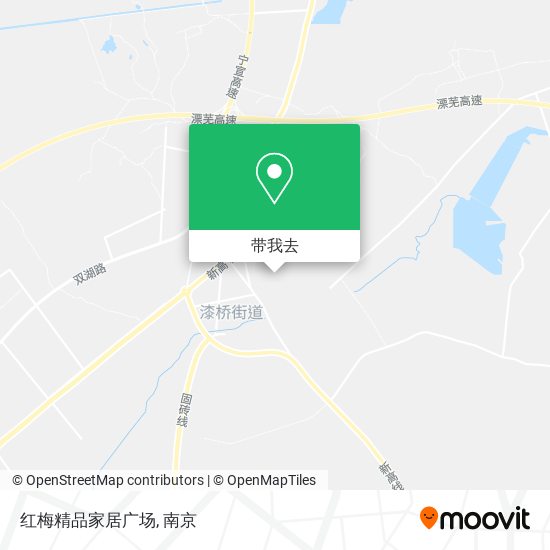 红梅精品家居广场地图