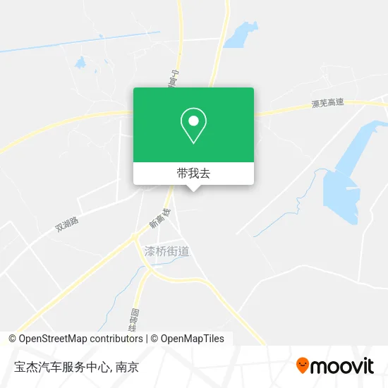 宝杰汽车服务中心地图