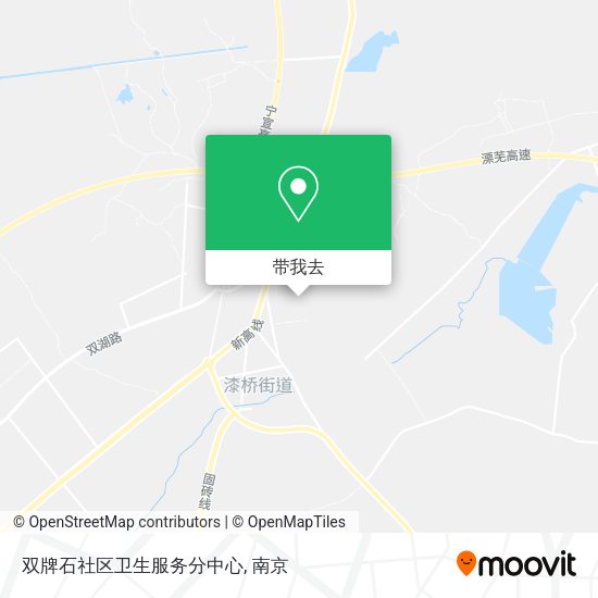 双牌石社区卫生服务分中心地图