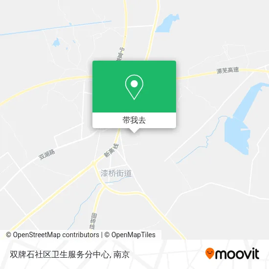 双牌石社区卫生服务分中心地图