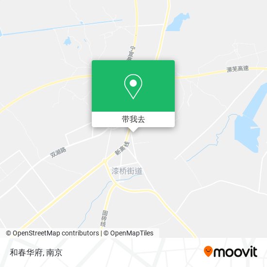 和春华府地图