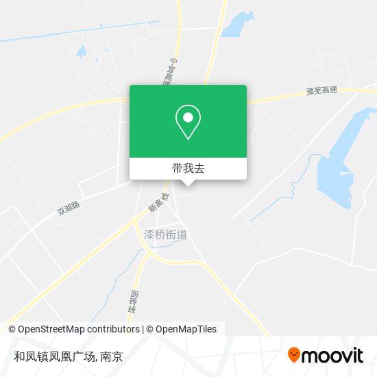 和凤镇凤凰广场地图