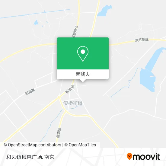 和凤镇凤凰广场地图