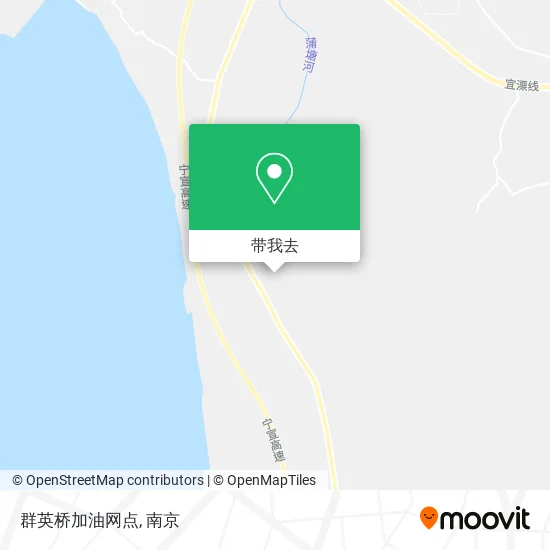 群英桥加油网点地图