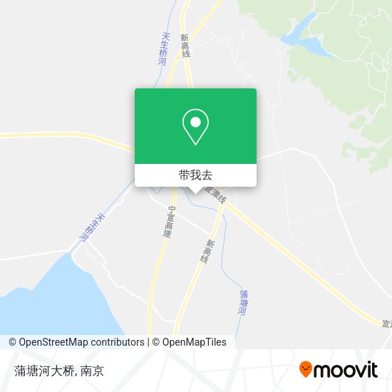 蒲塘河大桥地图