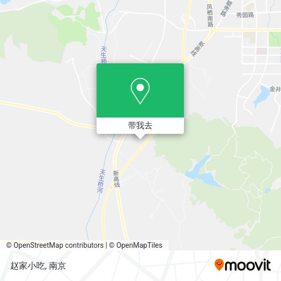 赵家小吃地图