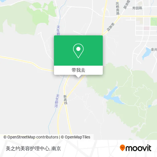 美之约美容护理中心地图