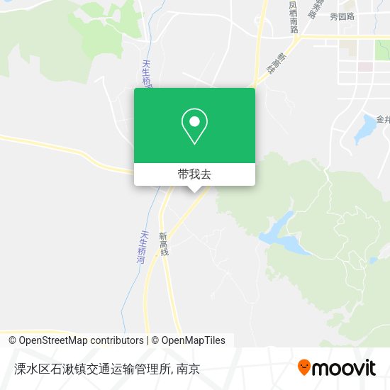 溧水区石湫镇交通运输管理所地图