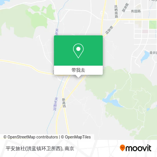 平安旅社(洪蓝镇环卫所西)地图