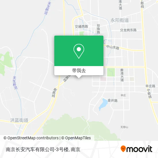 南京长安汽车有限公司-3号楼地图