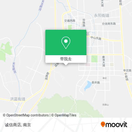 诚信商店地图