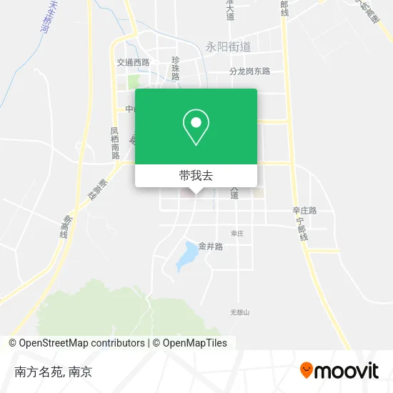 南方名苑地图