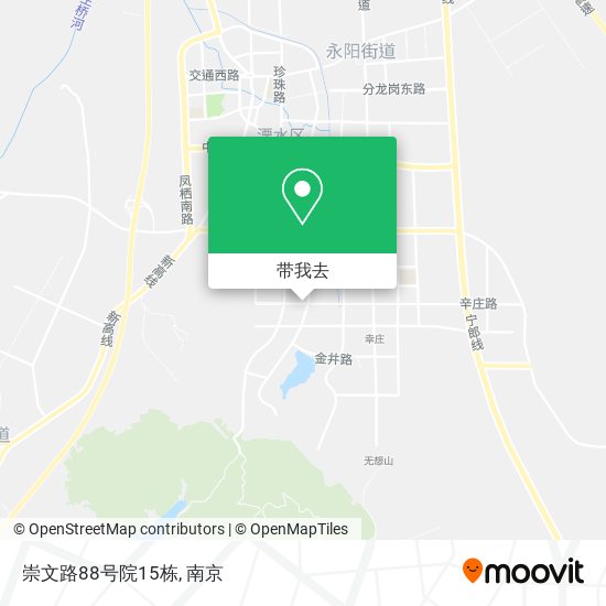 崇文路88号院15栋地图