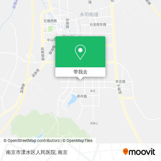 南京市溧水区人民医院地图