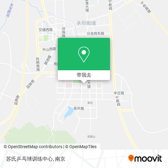 苏氏乒乓球训练中心地图