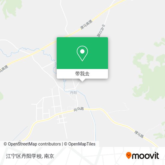 江宁区丹阳学校地图