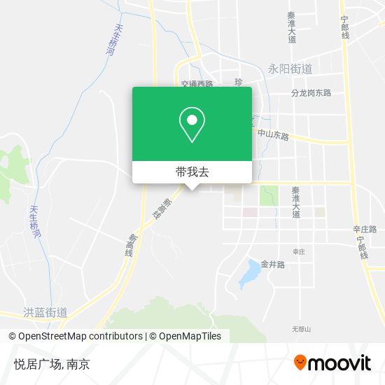 悦居广场地图