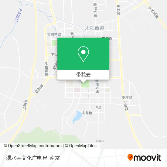 溧水县文化广电局地图
