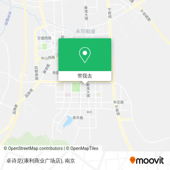卓诗尼(康利商业广场店)地图