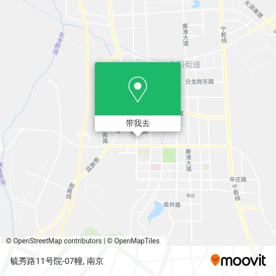 毓秀路11号院-07幢地图