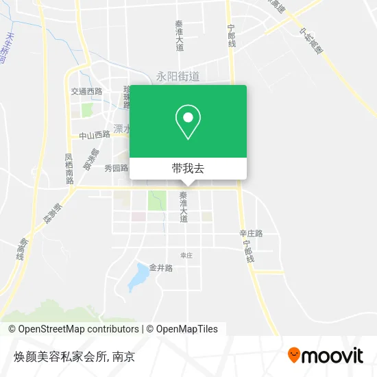 焕颜美容私家会所地图