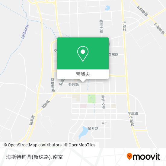 海斯特钓具(新珠路)地图