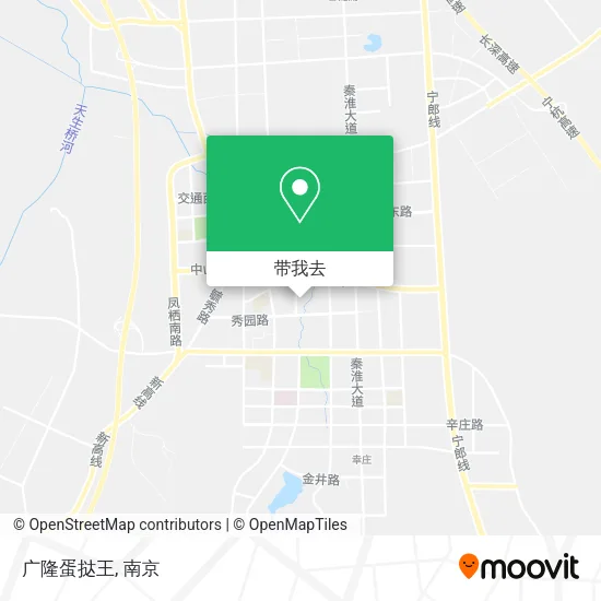 广隆蛋挞王地图