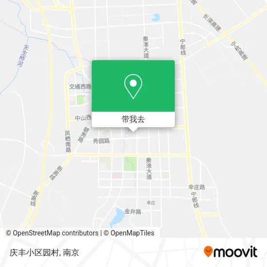 庆丰小区园村地图