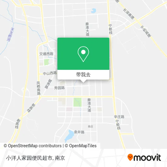 小洋人家园便民超市地图