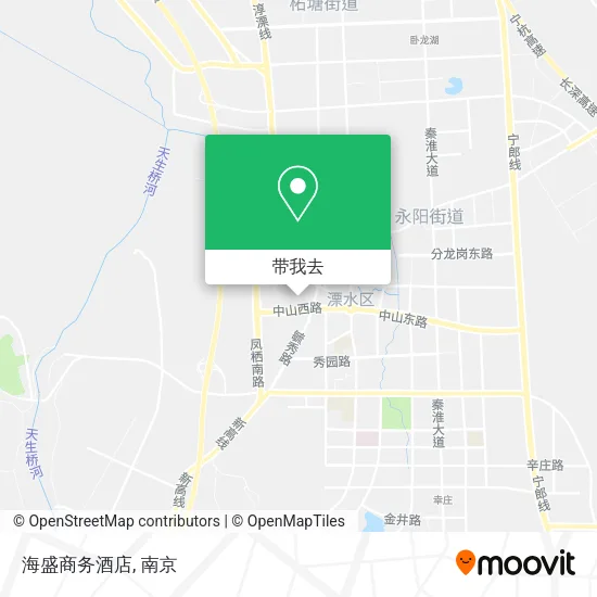 海盛商务酒店地图