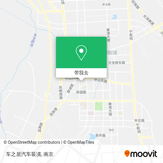 车之居汽车装潢地图