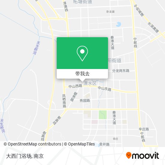 大西门浴场地图
