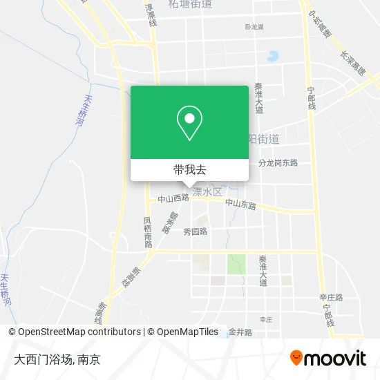 大西门浴场地图