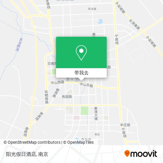 阳光假日酒店地图