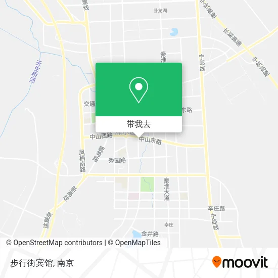 步行街宾馆地图