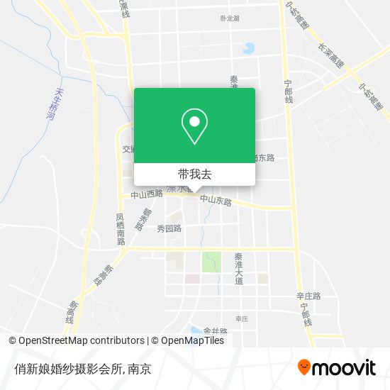 俏新娘婚纱摄影会所地图