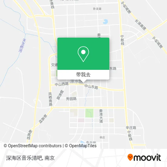 深海区音乐清吧地图