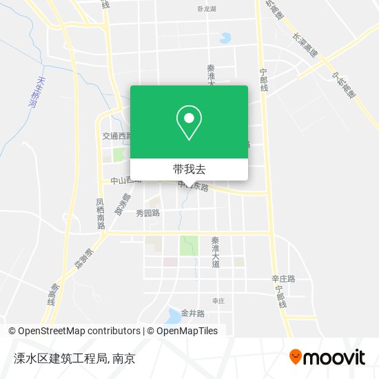 溧水区建筑工程局地图