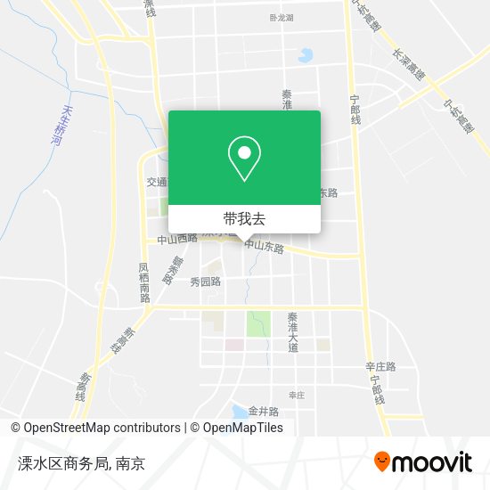 溧水区商务局地图