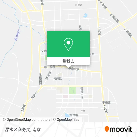 溧水区商务局地图