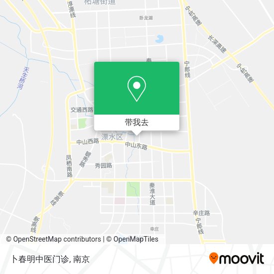 卜春明中医门诊地图
