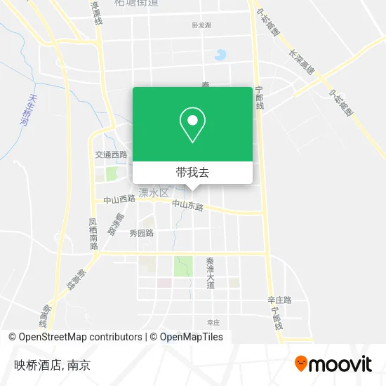 映桥酒店地图