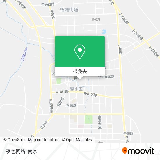 夜色网络地图