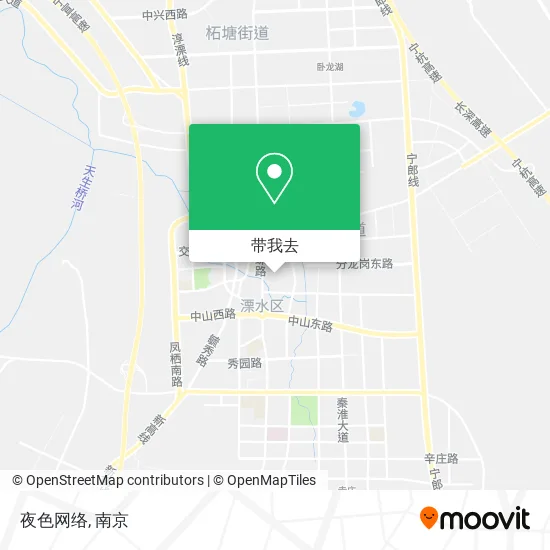 夜色网络地图